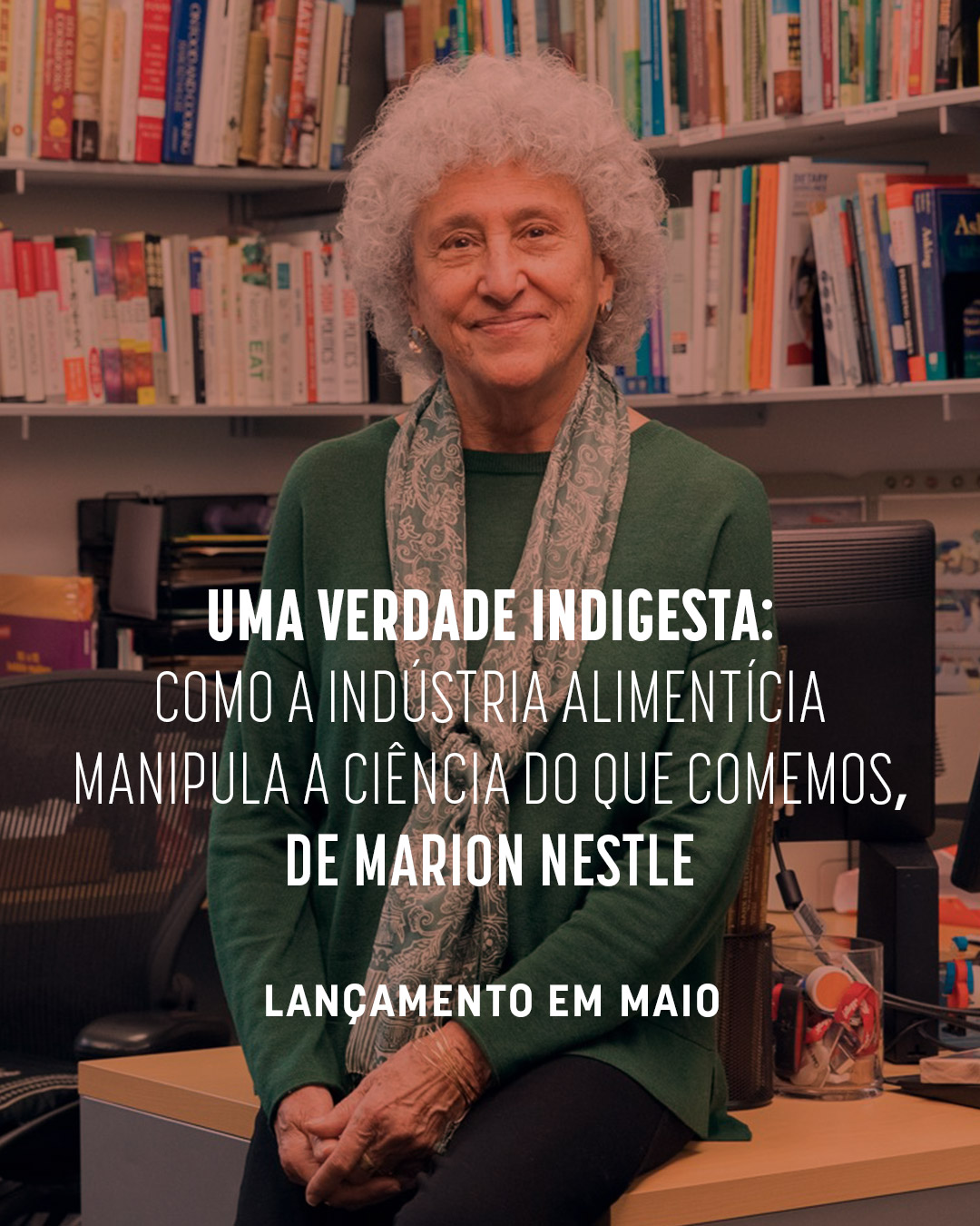 Tudo sobre a vinda de Marion Nestle ao Brasil