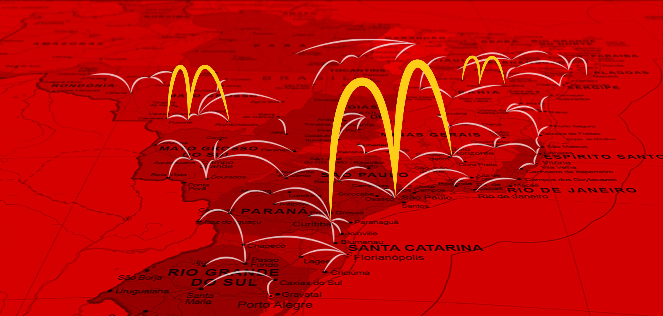 Sob os Arcos Dourados: como o McDonald’s se espalhou pelo Brasil