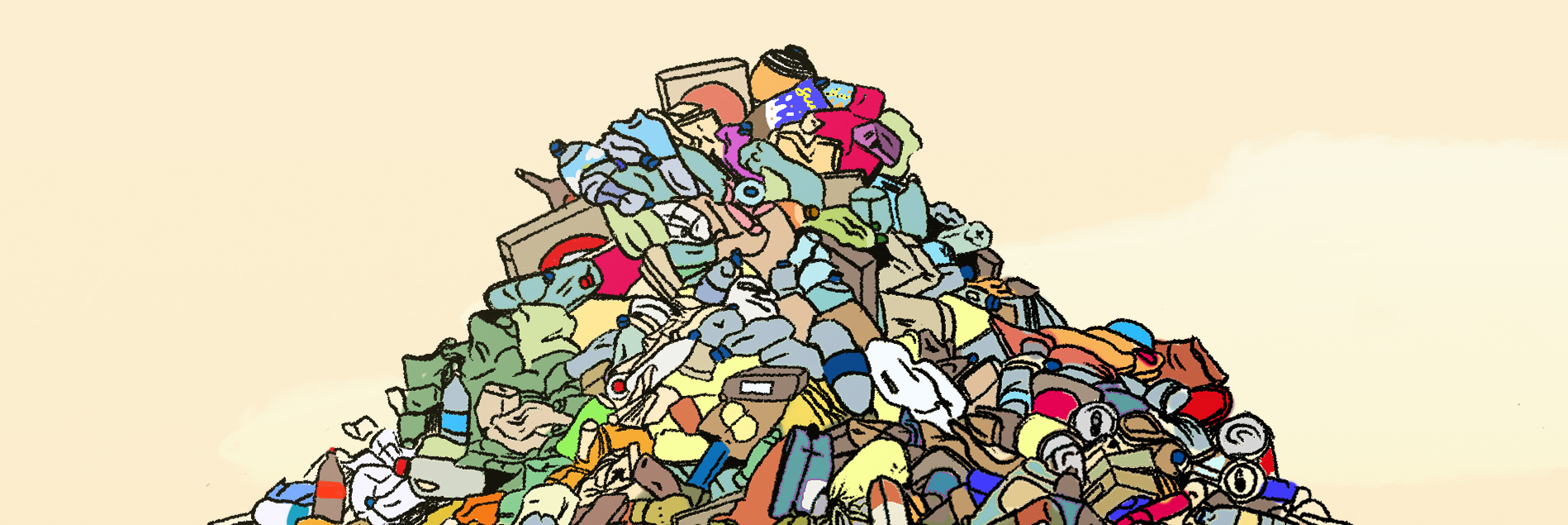 A montanha de lixo não para de crescer – e avança em nossa direção
