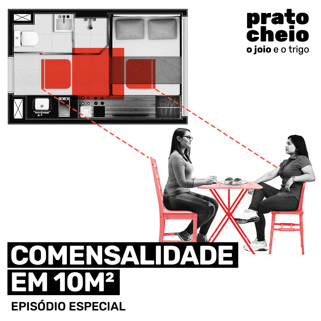Comensalidade em 10 metros quadrados